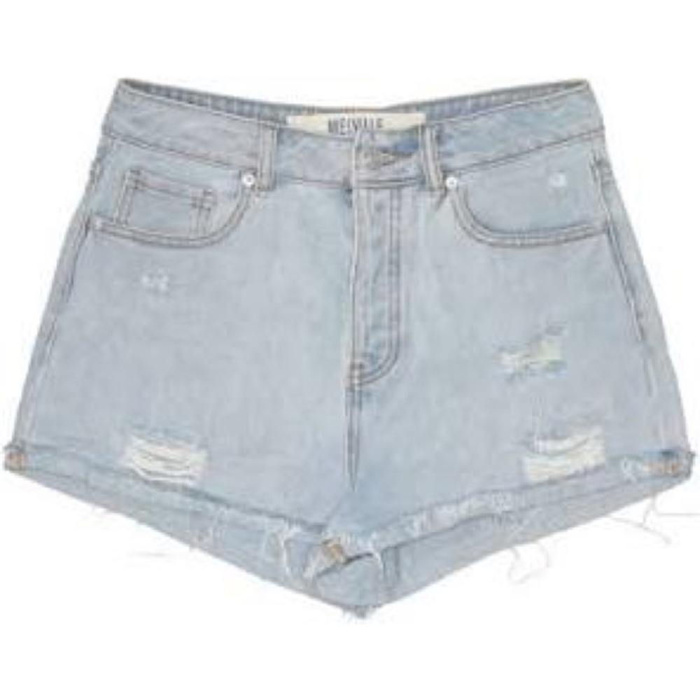 Brandy Melville High Waisted Denim Shorts